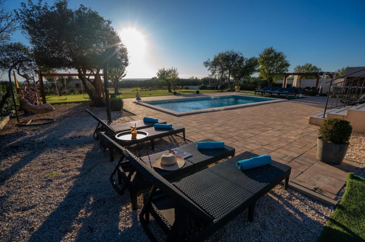 Villa Tara Zadarvillas Tinj Kültér fotó