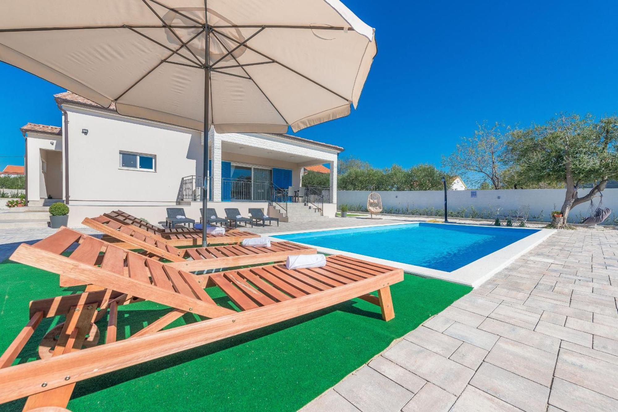 Villa Tara Zadarvillas Tinj Kültér fotó