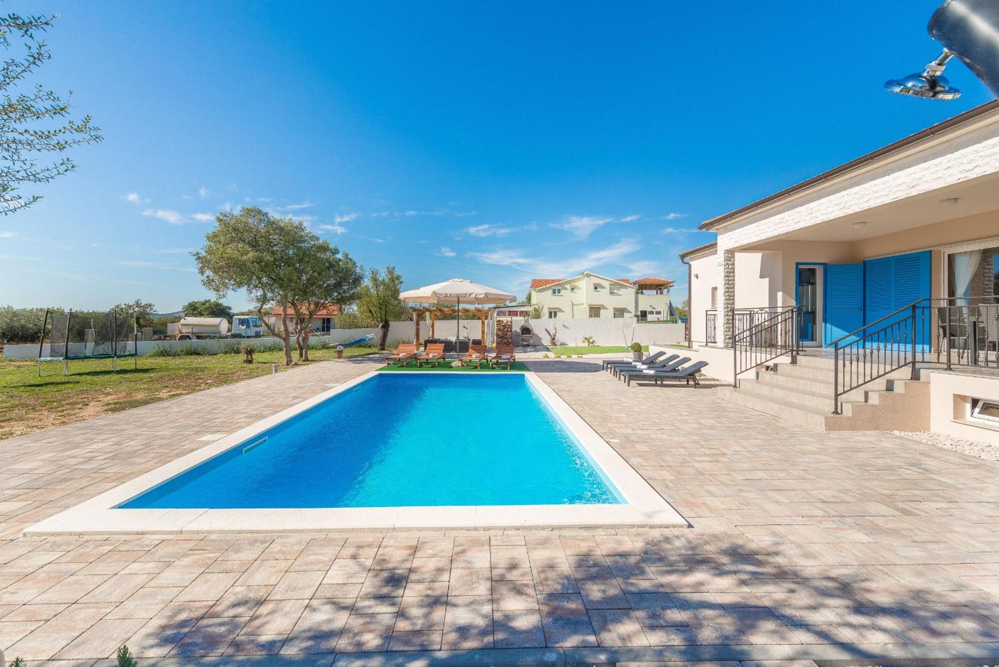 Villa Tara Zadarvillas Tinj Kültér fotó