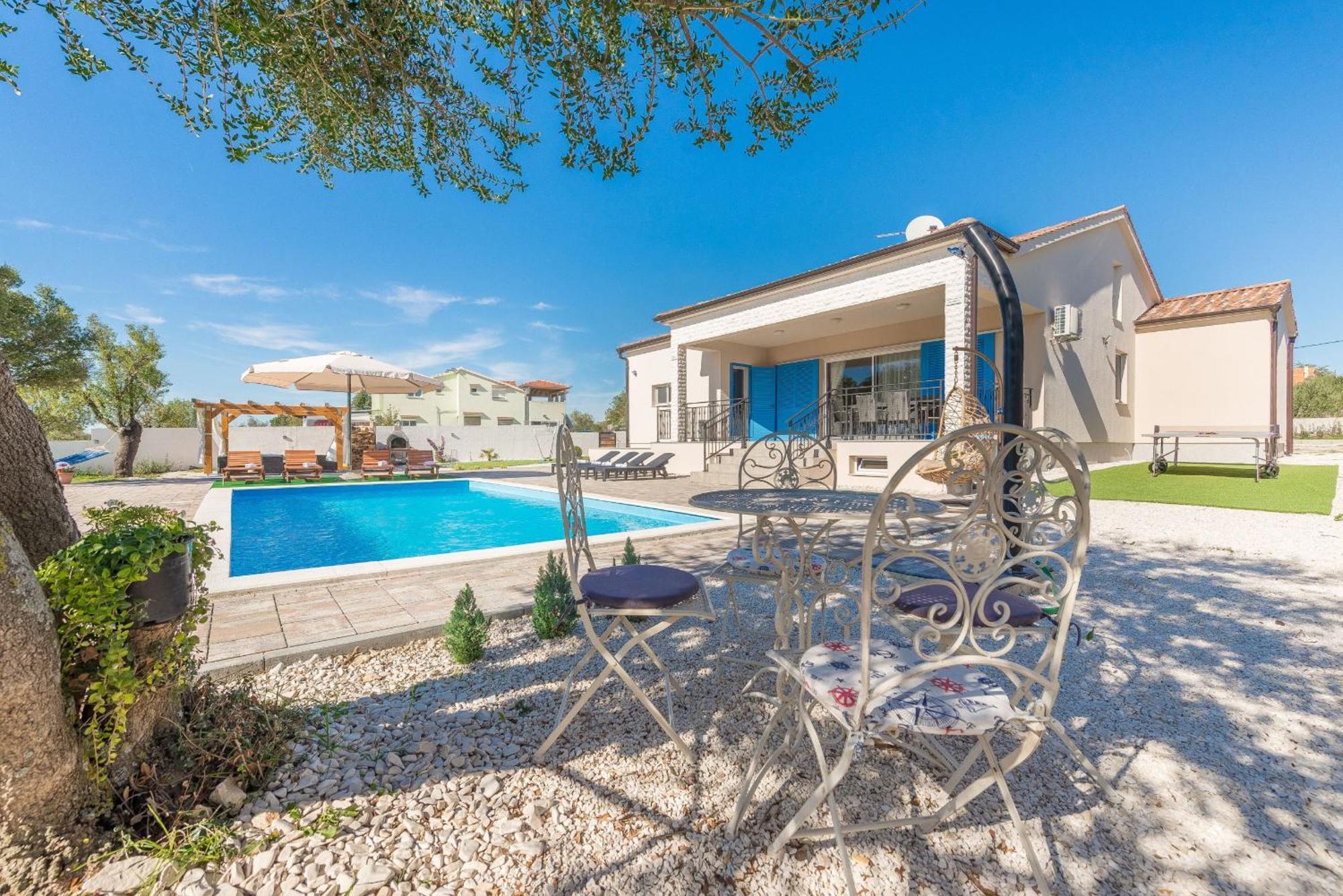 Villa Tara Zadarvillas Tinj Kültér fotó